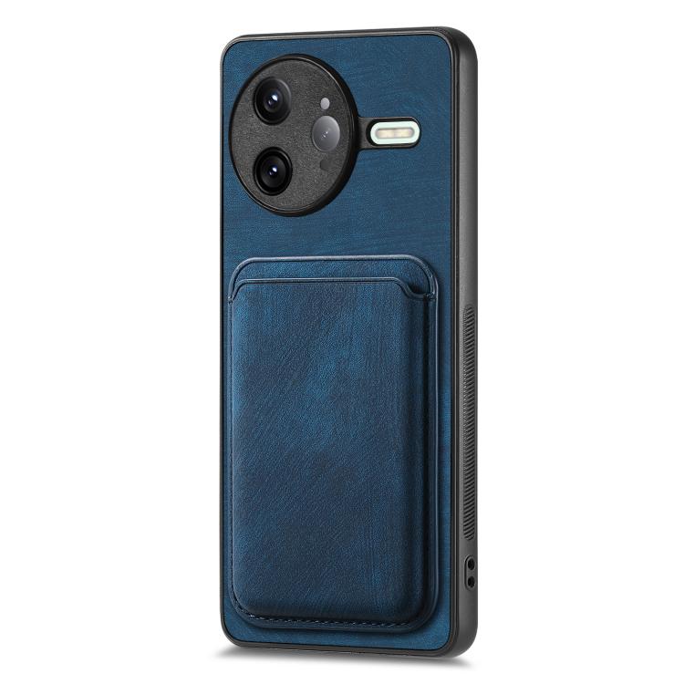 For Redmi K80 Pro Retro Leather Card Bag Magnetic Phone Case