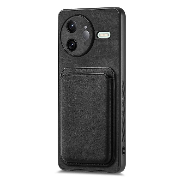 For Redmi K80 Pro Retro Leather Card Bag Magnetic Phone Case