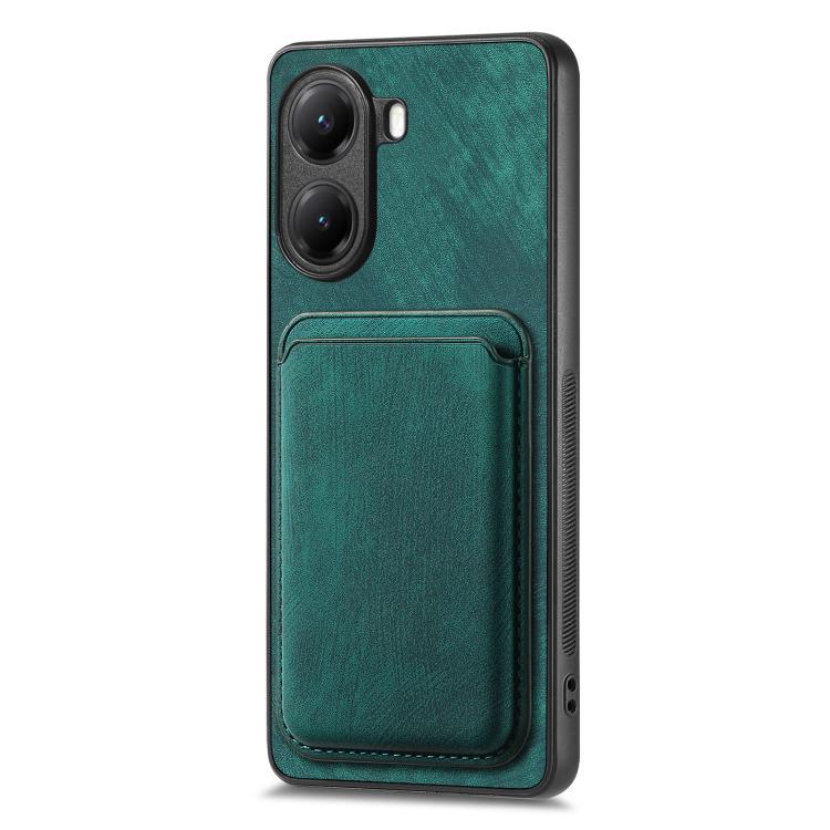 For Xiaomi Poco X7 Pro Retro Leather Card Bag Magnetic Phone Case
