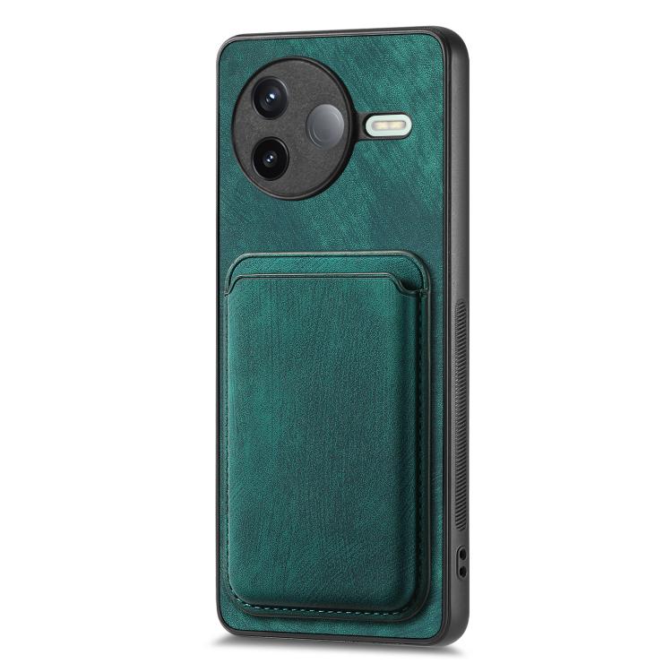 For Redmi K80 Pro / Poco F7 Ultra Retro Leather Card Bag Magnetic Phone Case