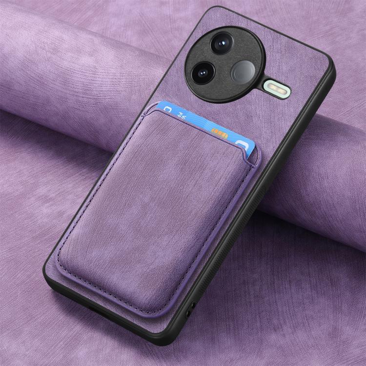 For Redmi K80 Pro / Poco F7 Ultra Retro Leather Card Bag Magnetic Phone Case