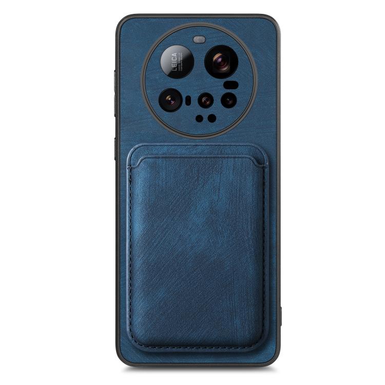 For Xiaomi 15 Ultra Retro Leather Card Bag Magnetic Phone Case