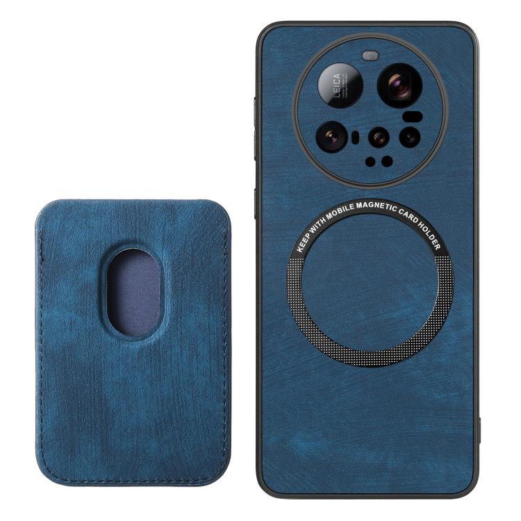 For Xiaomi 15 Ultra Retro Leather Card Bag Magnetic Phone Case
