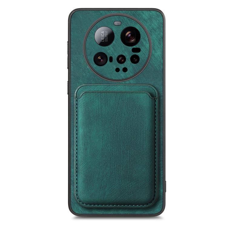 For Xiaomi 15 Ultra Retro Leather Card Bag Magnetic Phone Case