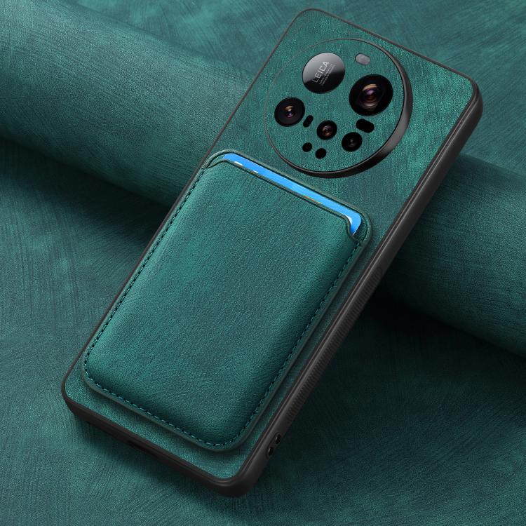 For Xiaomi 15 Ultra Retro Leather Card Bag Magnetic Phone Case