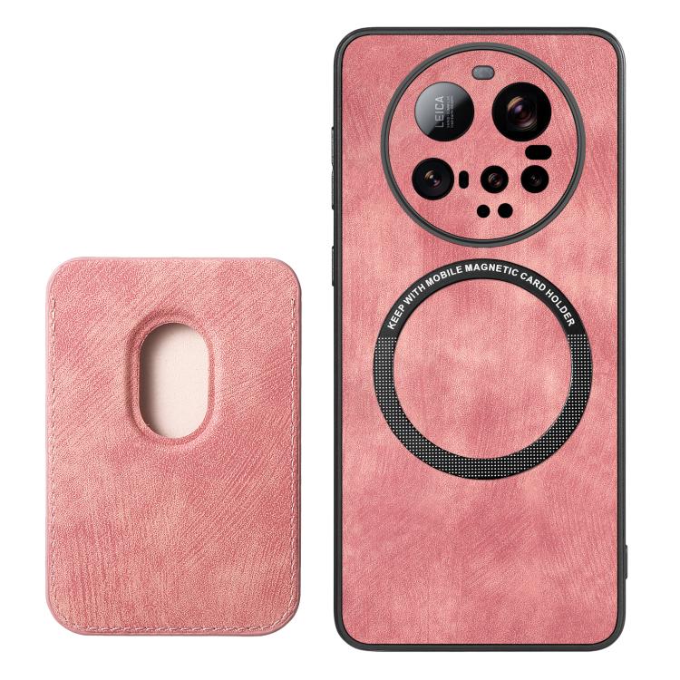 For Xiaomi 15 Ultra Retro Leather Card Bag Magnetic Phone Case
