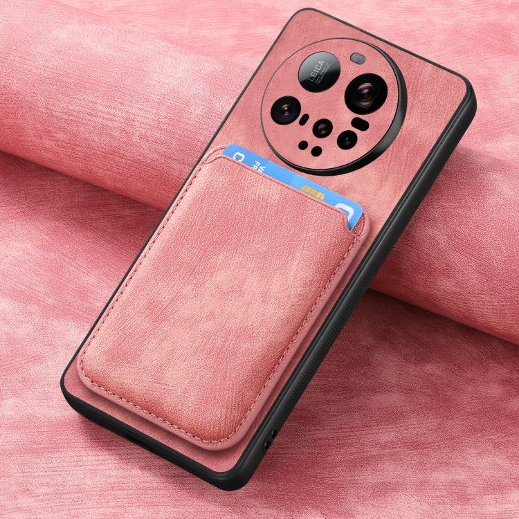 For Xiaomi 15 Ultra Retro Leather Card Bag Magnetic Phone Case