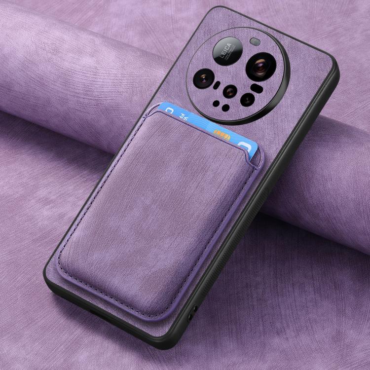 For Xiaomi 15 Ultra Retro Leather Card Bag Magnetic Phone Case