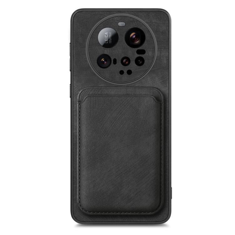 For Xiaomi 15 Ultra Retro Leather Card Bag Magnetic Phone Case