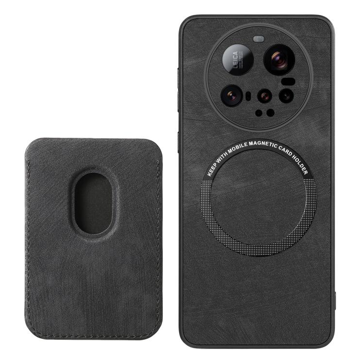 For Xiaomi 15 Ultra Retro Leather Card Bag Magnetic Phone Case