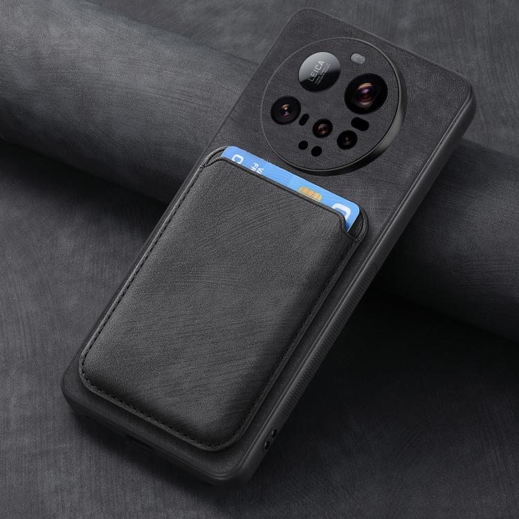For Xiaomi 15 Ultra Retro Leather Card Bag Magnetic Phone Case