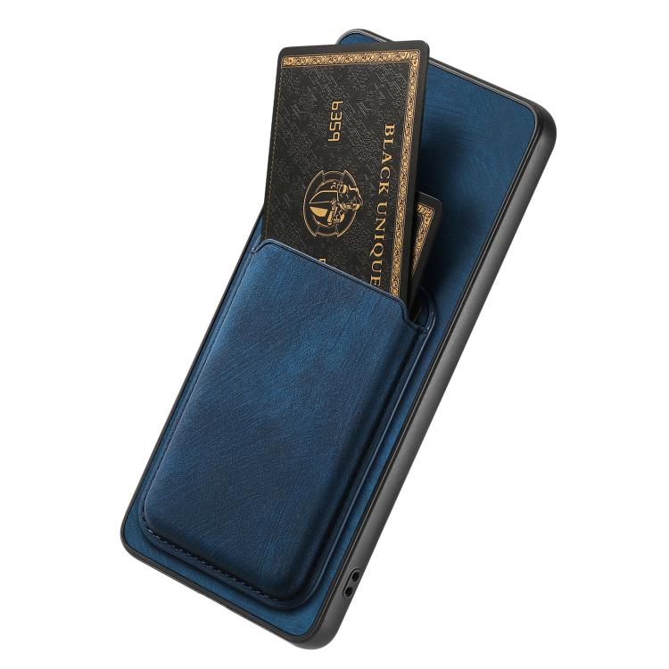For Xiaomi 15T Retro Leather Card Bag Magnetic Phone Case