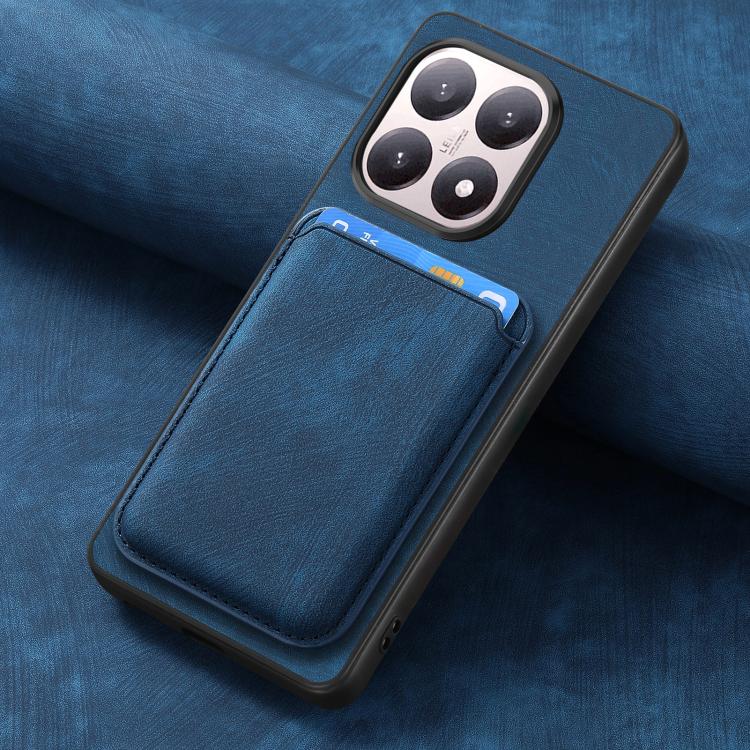 For Xiaomi 15T Retro Leather Card Bag Magnetic Phone Case