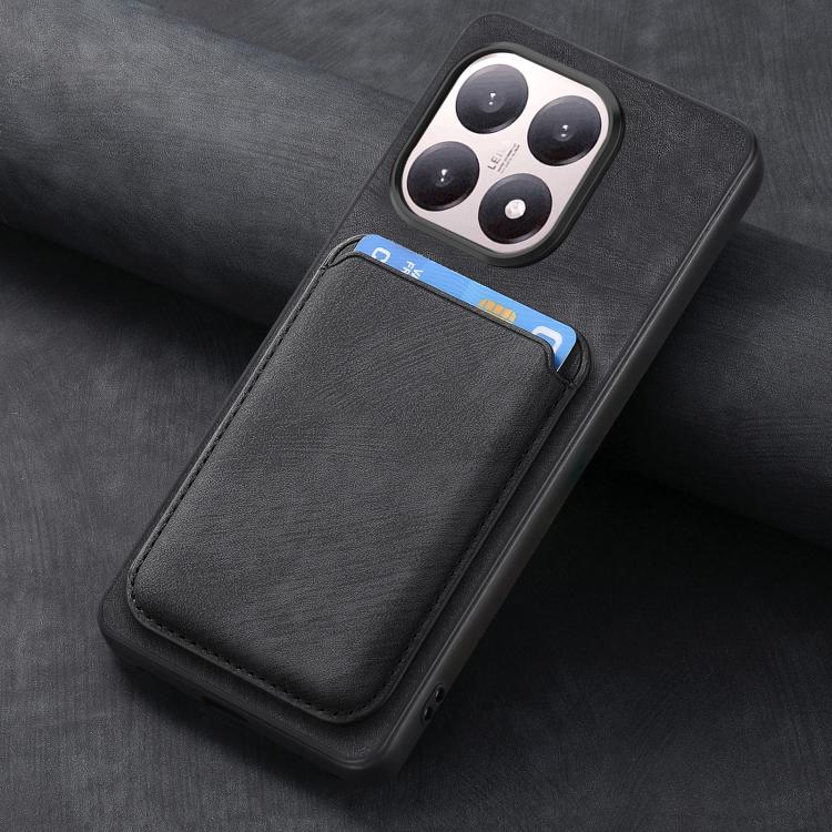 For Xiaomi 15T Retro Leather Card Bag Magnetic Phone Case