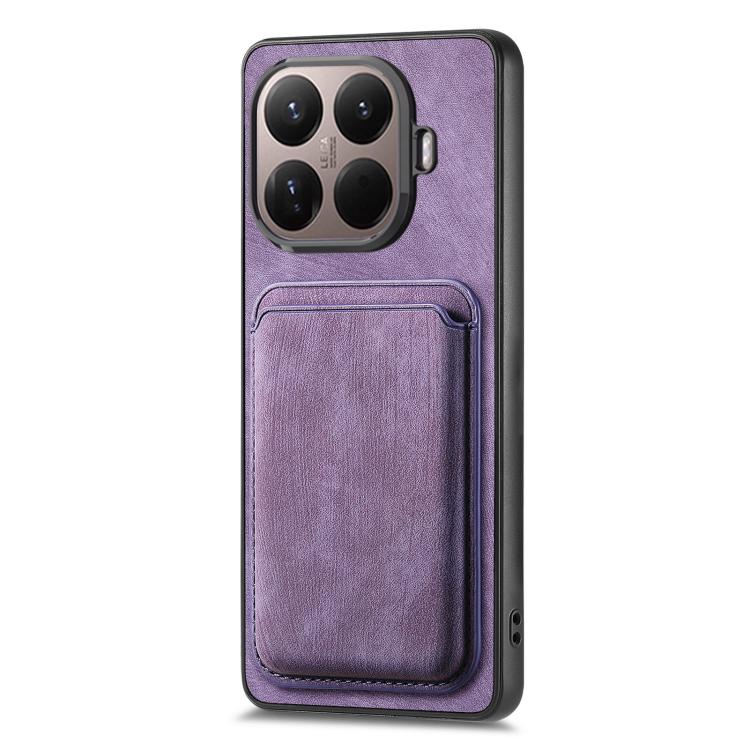 For Xiaomi 15T Pro Retro Leather Card Bag Magnetic Phone Case