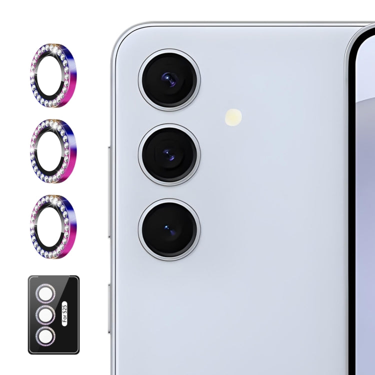 For Samsung Galaxy A16 ENKAY AR Anti-reflection Individual Diamond Ring Camera Lens Glass Full Film