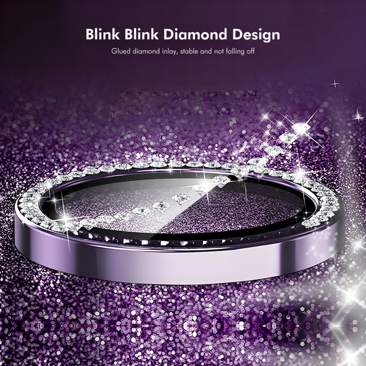 For Samsung Galaxy A15 ENKAY AR Anti-reflection Individual Diamond Ring Camera Lens Glass Full Film