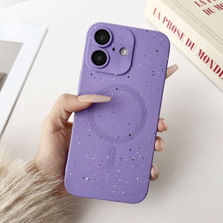 For iPhone 16 Plus Starry Sky TPU Shockproof MagSafe Phone Case