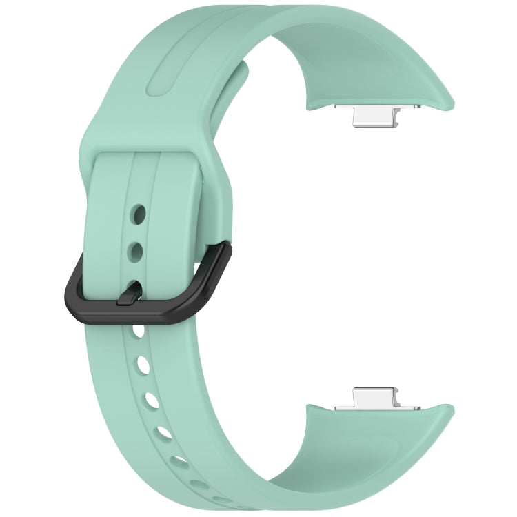 For Redmi Watch 5 eSIM Solid Color Black Buckle Quick Release Silicone Watch Band