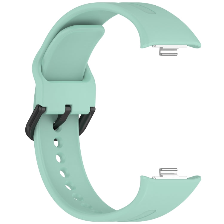 For Redmi Watch 5 eSIM Solid Color Black Buckle Quick Release Silicone Watch Band