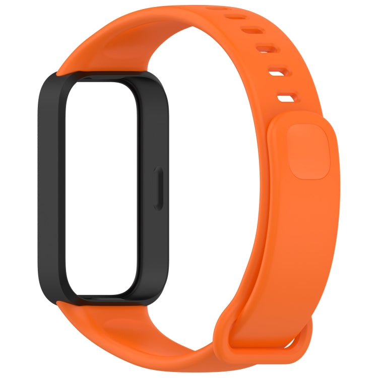 For Redmi Band 3 / Xiaomi Smart Band 9 Active Soft Silicone Integrated Watch Band