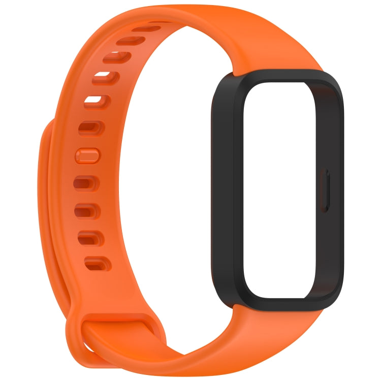 For Redmi Band 3 / Xiaomi Smart Band 9 Active Soft Silicone Integrated Watch Band