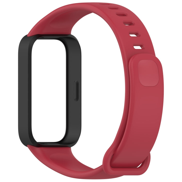 For Redmi Band 3 / Xiaomi Smart Band 9 Active Soft Silicone Integrated Watch Band