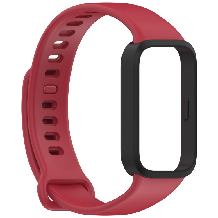 For Redmi Band 3 / Xiaomi Smart Band 9 Active Soft Silicone Integrated Watch Band