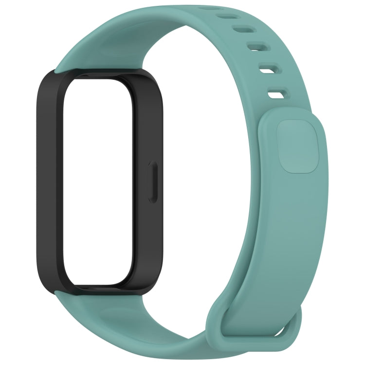 For Redmi Band 3 / Xiaomi Smart Band 9 Active Soft Silicone Integrated Watch Band