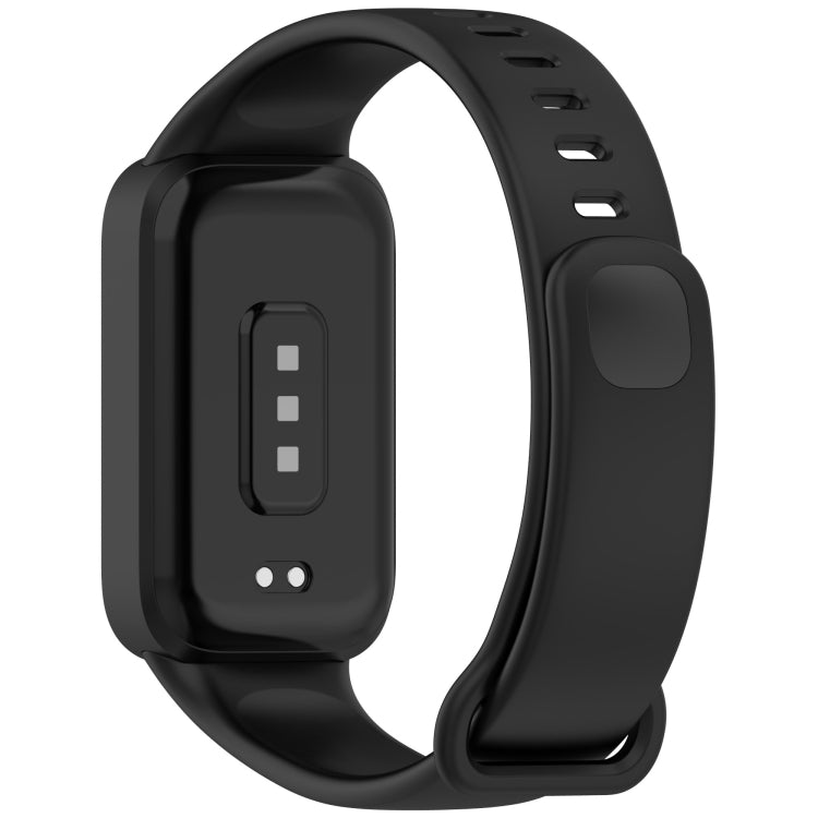 For Redmi Band 3 / Xiaomi Smart Band 9 Active Soft Silicone Integrated Watch Band