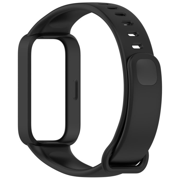For Redmi Band 3 / Xiaomi Smart Band 9 Active Soft Silicone Integrated Watch Band
