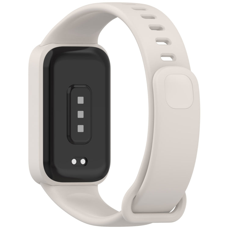 For Redmi Band 3 / Xiaomi Smart Band 9 Active Soft Silicone Integrated Watch Band