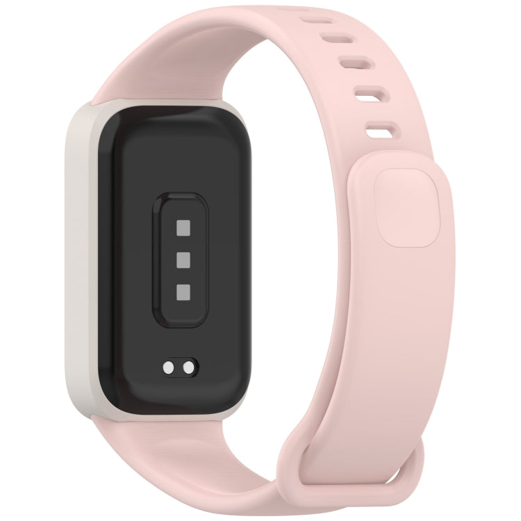 For Redmi Band 3 / Xiaomi Smart Band 9 Active Soft Silicone Integrated Watch Band