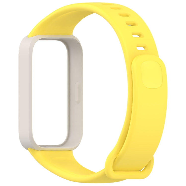 For Redmi Band 3 / Xiaomi Smart Band 9 Active Soft Silicone Integrated Watch Band