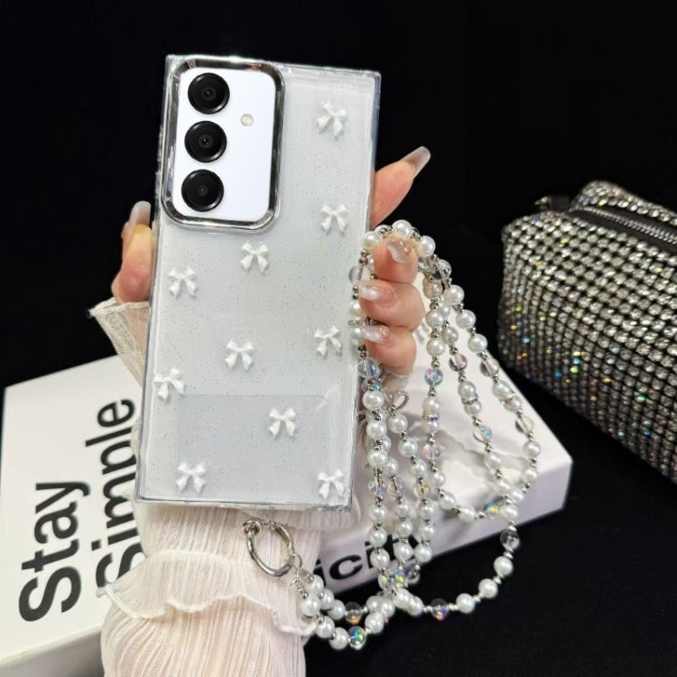 For Samsung Galaxy A15 Little Fresh Bow Neck Chain TPU Phone Case