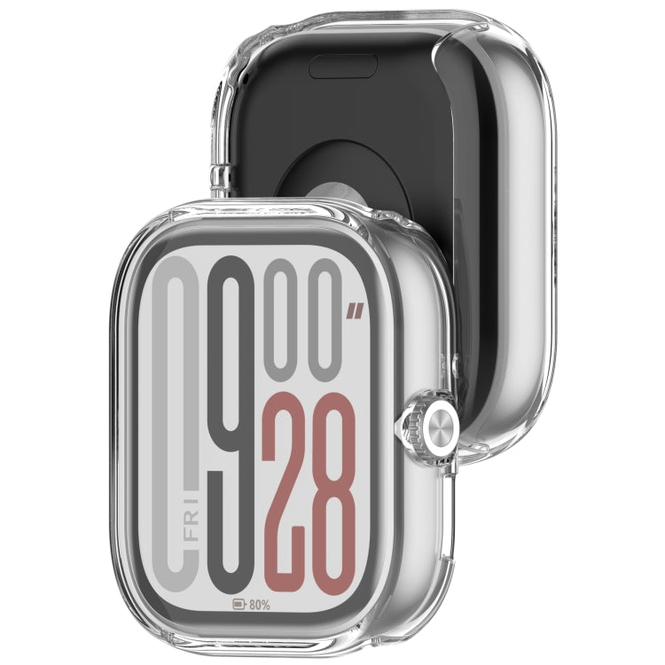 For Redmi Watch 5 eSIM Electroplated Full Coverage TPU Watch Protective Case