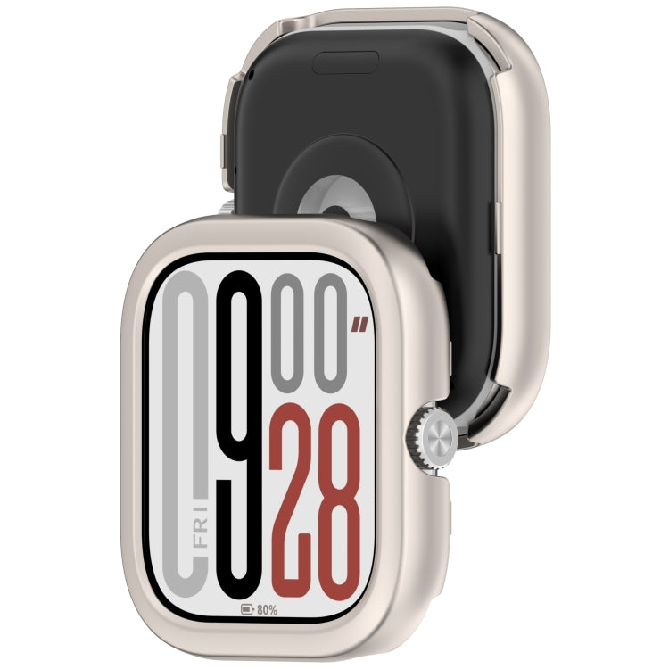 For Redmi Watch 5 eSIM Half Coverage PC Hollow Watch Protective Case
