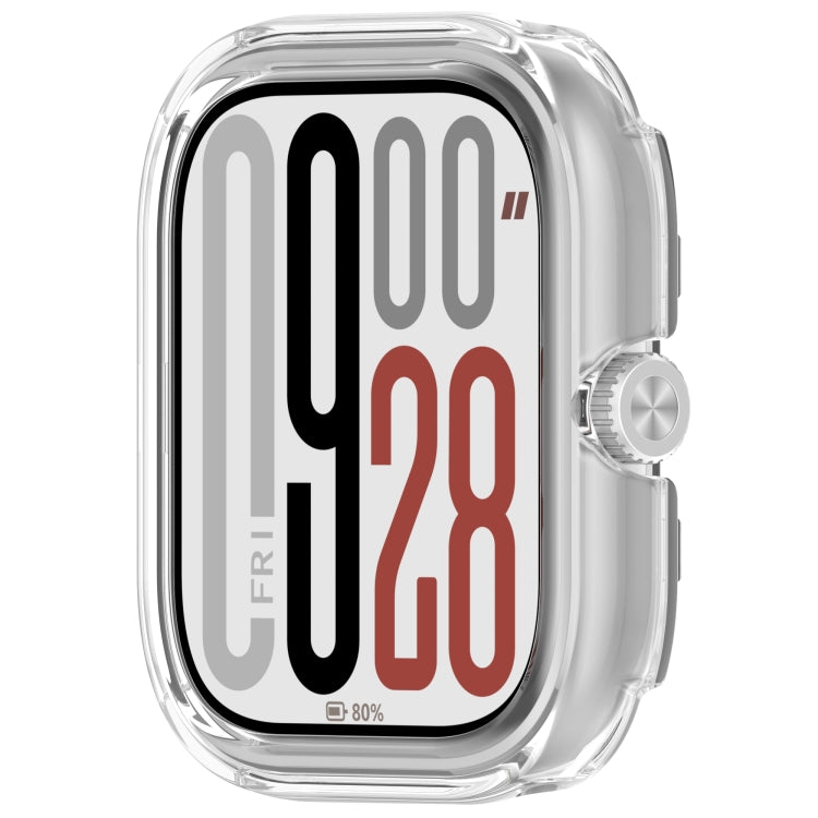 For Redmi Watch 5 eSIM Half Coverage PC Hollow Watch Protective Case
