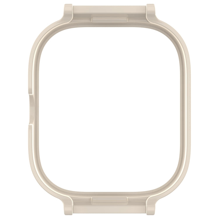 For Redmi Watch 5 eSIM Hollow PC Half Coverage Watch Protective Case