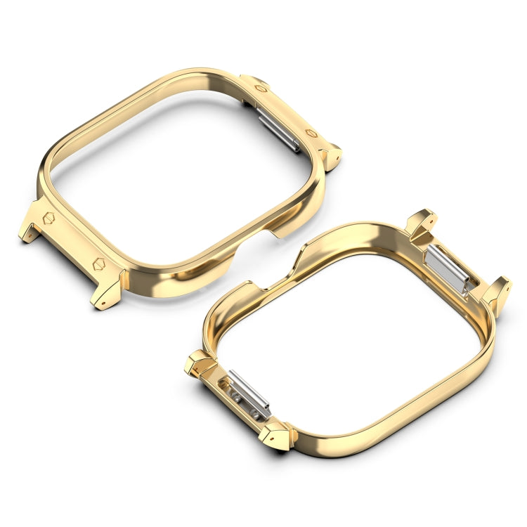 For Redmi Watch 5 eSIM Metal Frame Watch Protective Case