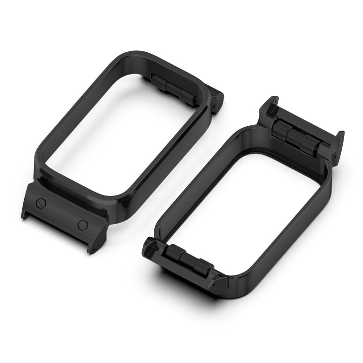 For Xiaomi Smart Band 9 Active Metal Frame Watch Protective Case