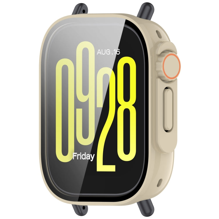 For Redmi Watch 5 Active Tempered Film Integrated PC Watch Protective Case Second Variation Case