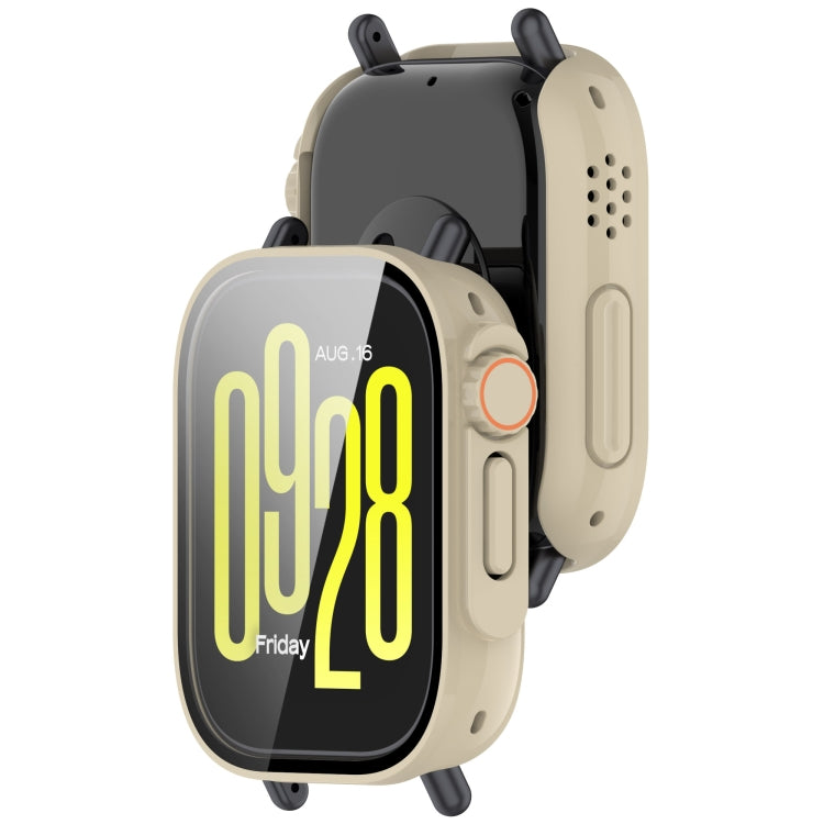 For Redmi Watch 5 Active Tempered Film Integrated PC Watch Protective Case Second Variation Case