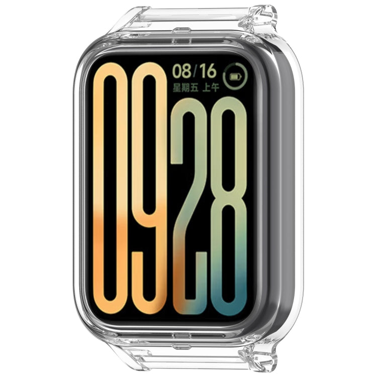 For Xiaomi Smart Band 9 Pro Hollow PC Half Coverage Watch Protective Case