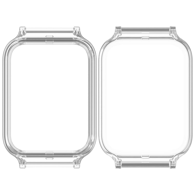 For Xiaomi Smart Band 9 Pro Hollow PC Half Coverage Watch Protective Case
