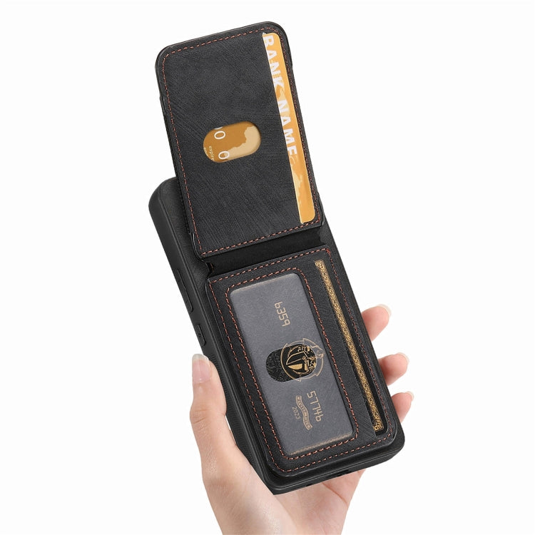 For Samsung Galaxy Note9 Retro Splitable Magnetic Stand Card Bag Leather Phone Case
