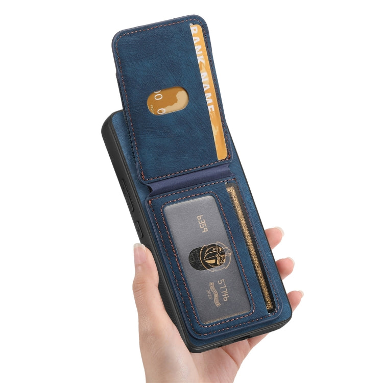 For Samsung Galaxy Note9 Retro Splitable Magnetic Stand Card Bag Leather Phone Case