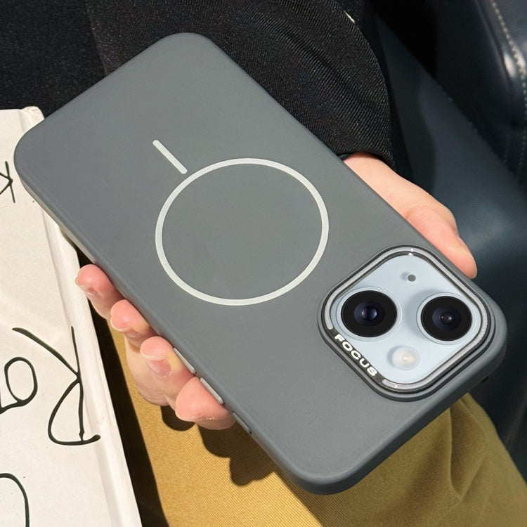 For iPhone 15 Plus Skin-friendly Ultra-thin MagSafe PC Phone Case
