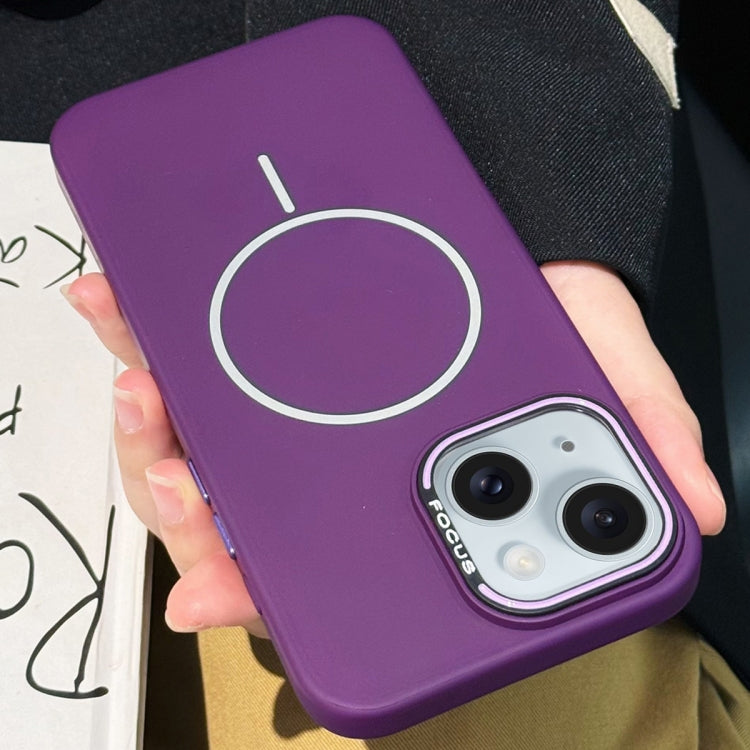 For iPhone 15 Skin-friendly Ultra-thin MagSafe PC Phone Case