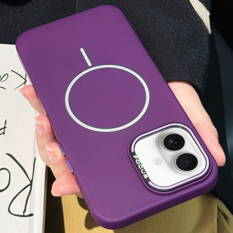 For iPhone 16 Plus Skin-friendly Ultra-thin MagSafe PC Phone Case